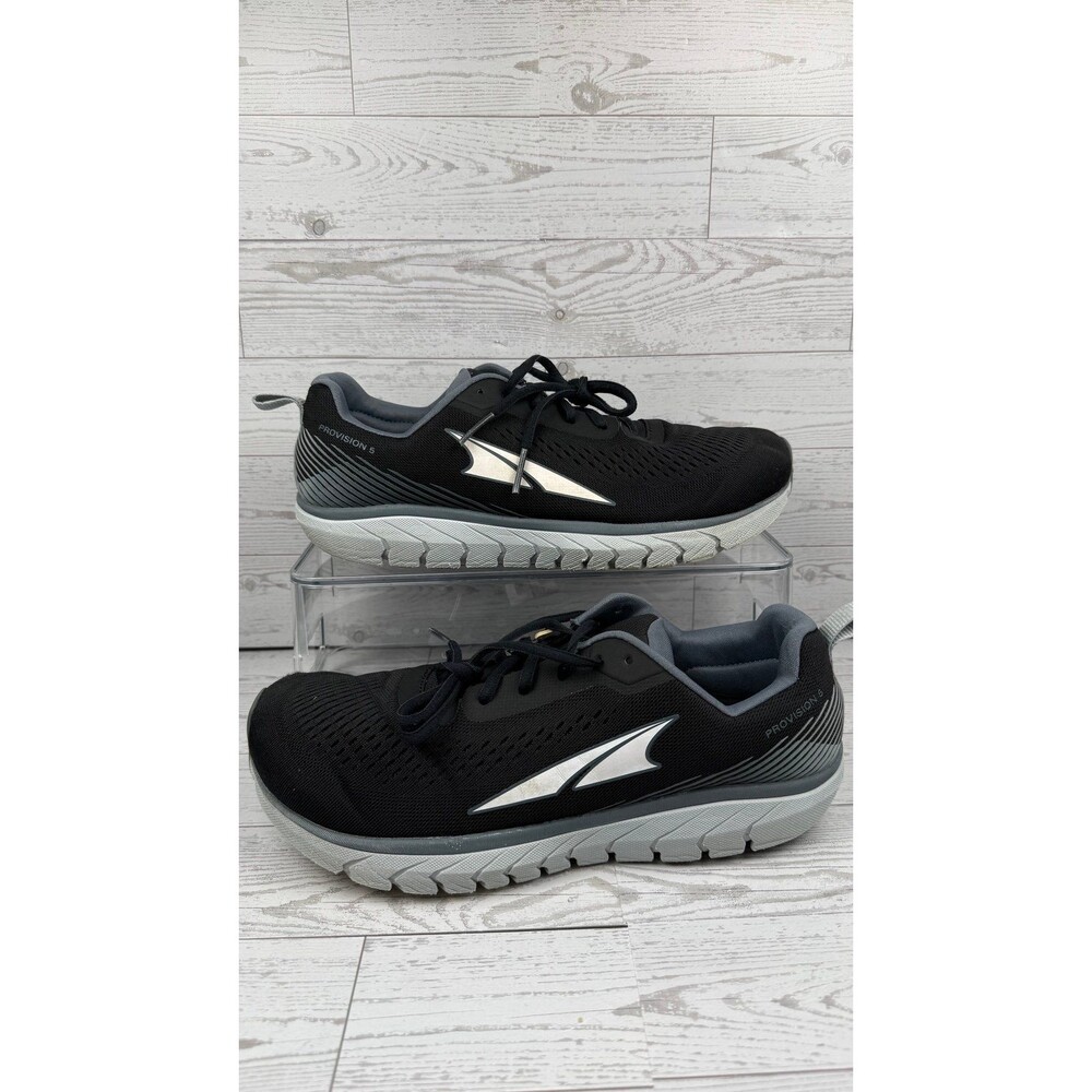 Altra Footwear Provision 5 Black Gray Mens Running Shoes Size 10.5 #146